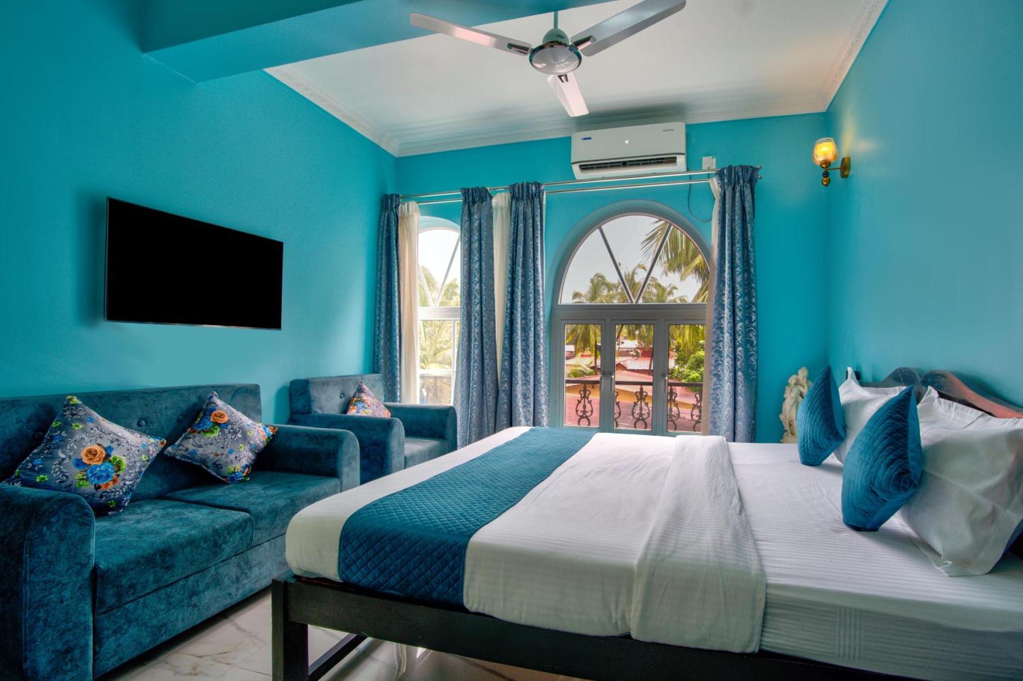 Candolim Beach White Residency Baga Exterior foto